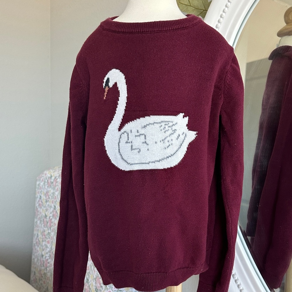 Edgehill Collection Swan Sweater